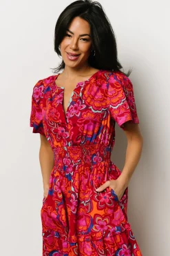 Best Baltic Born Palmer Tiered Maxi Dress | Multi Floral