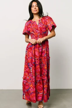 Best Baltic Born Palmer Tiered Maxi Dress | Multi Floral