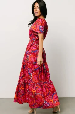 Best Baltic Born Palmer Tiered Maxi Dress | Multi Floral
