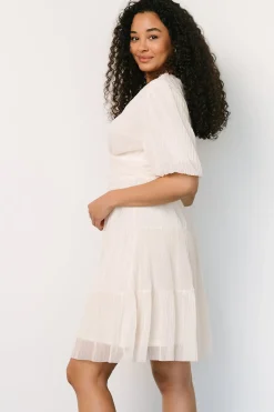 Fashion Baltic Born Patrice Short Dress | Cream