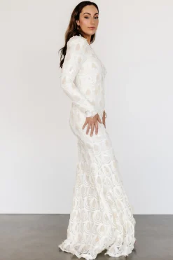 Online Baltic Born Porscha One Shoulder Gown | Cream