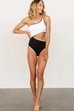Online Baltic Born Portofino One Piece | Black + White