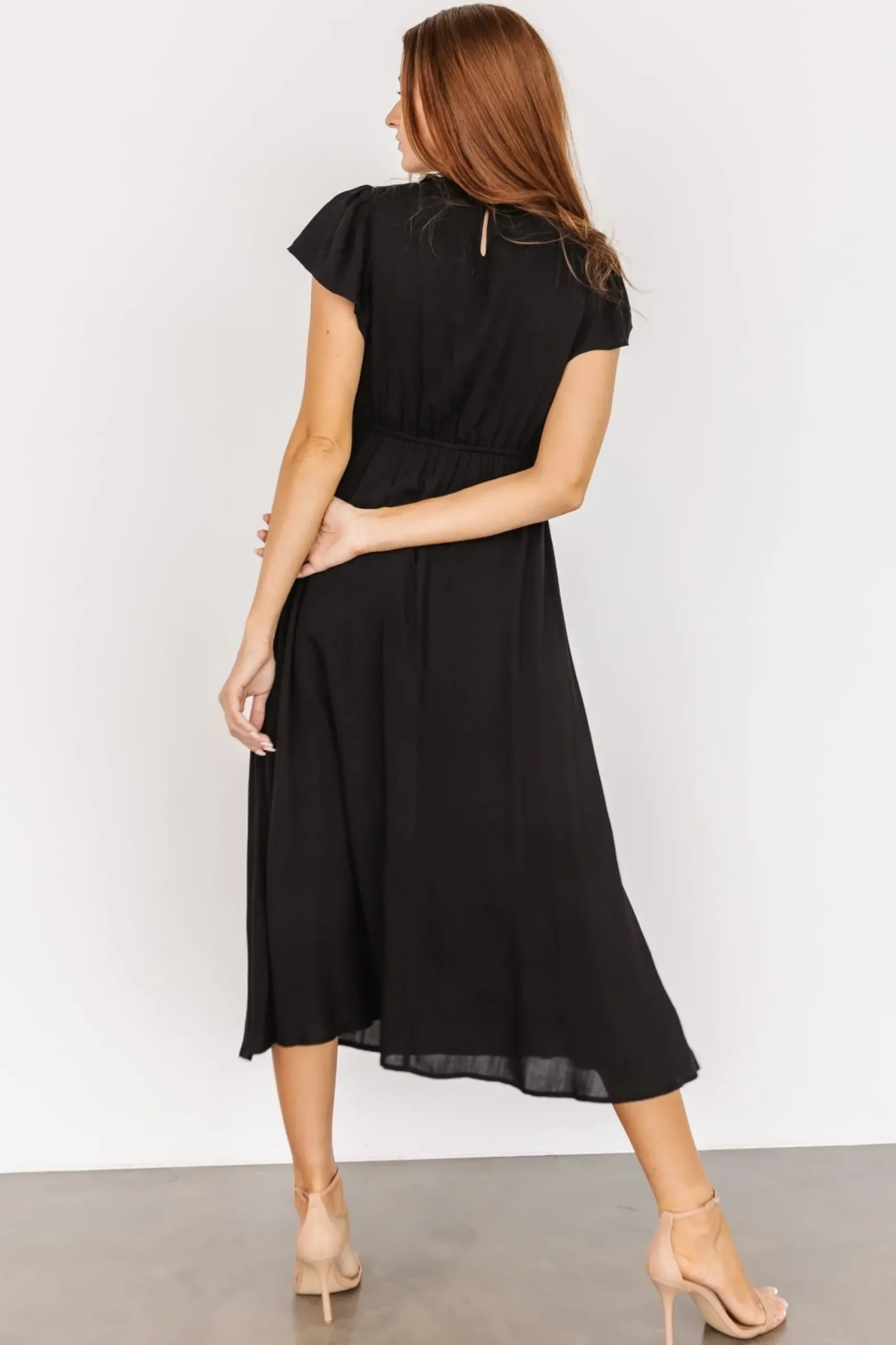 Discount Baltic Born Prestyn Midi Dress | Black