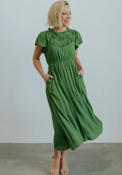 Sale Baltic Born Prestyn Midi Dress | Green