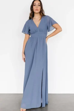 Clearance Baltic Born Ramona Maxi Dress | Whisper Blue