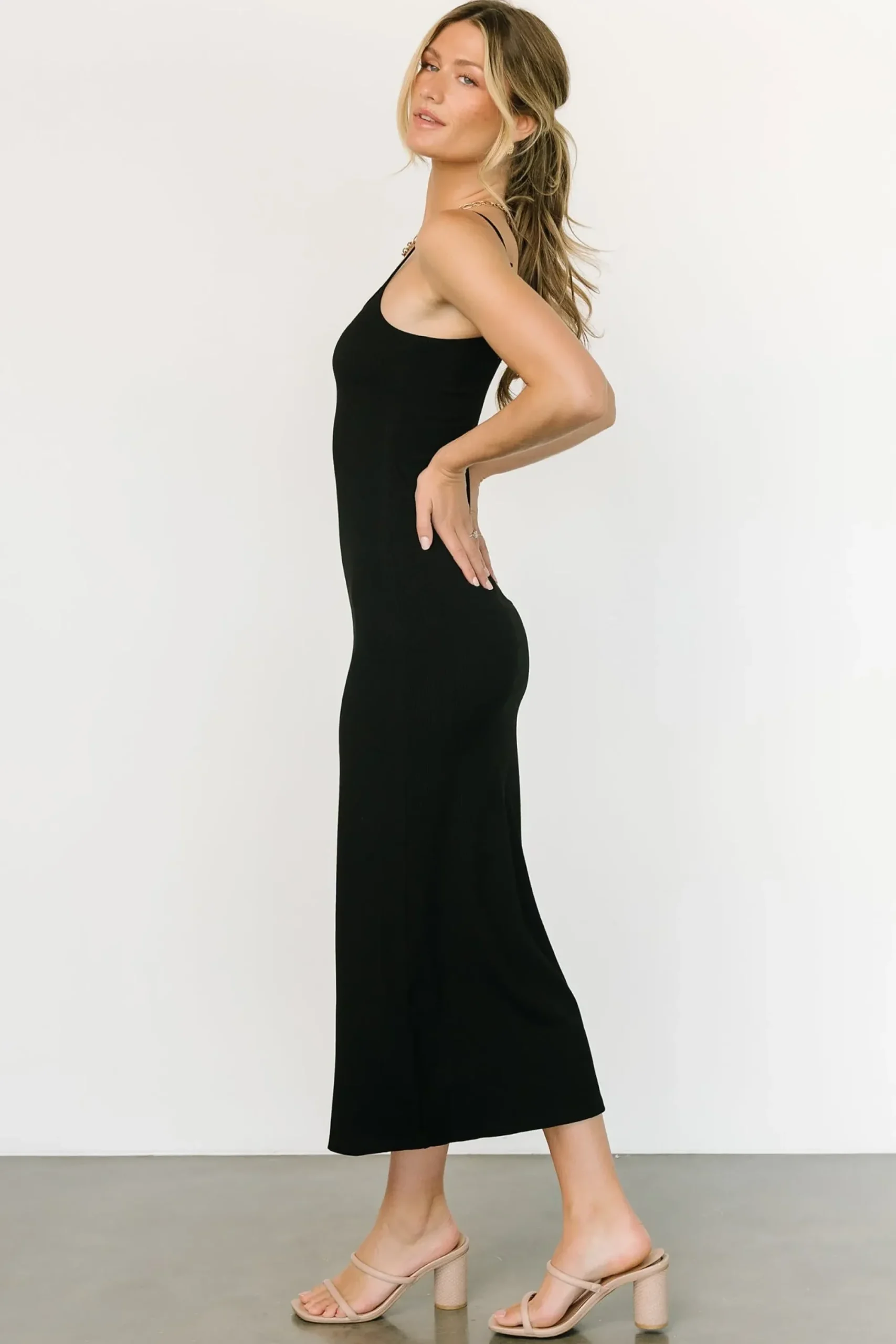 Discount Baltic Born Ramsey Bodycon Tank Dress | Black