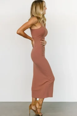 Outlet Baltic Born Ramsey Bodycon Tank Dress | Dusty Mauve