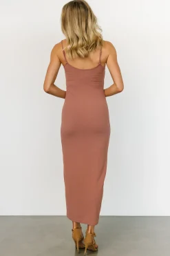 Outlet Baltic Born Ramsey Bodycon Tank Dress | Dusty Mauve