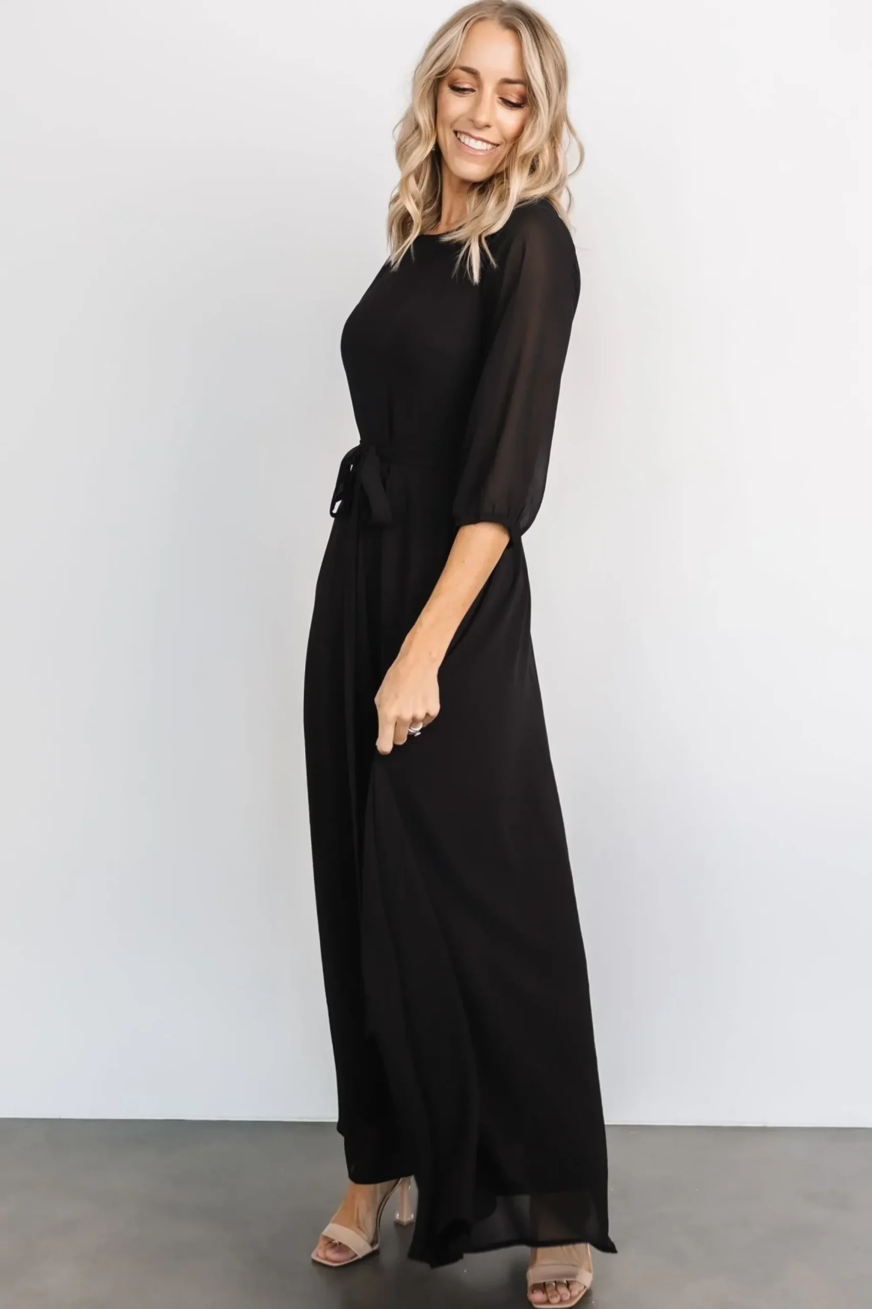 Sale Baltic Born Rebecca Maxi Dress | Black