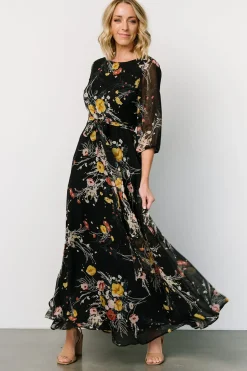 New Baltic Born Rebecca Maxi Dress | Botanical Floral