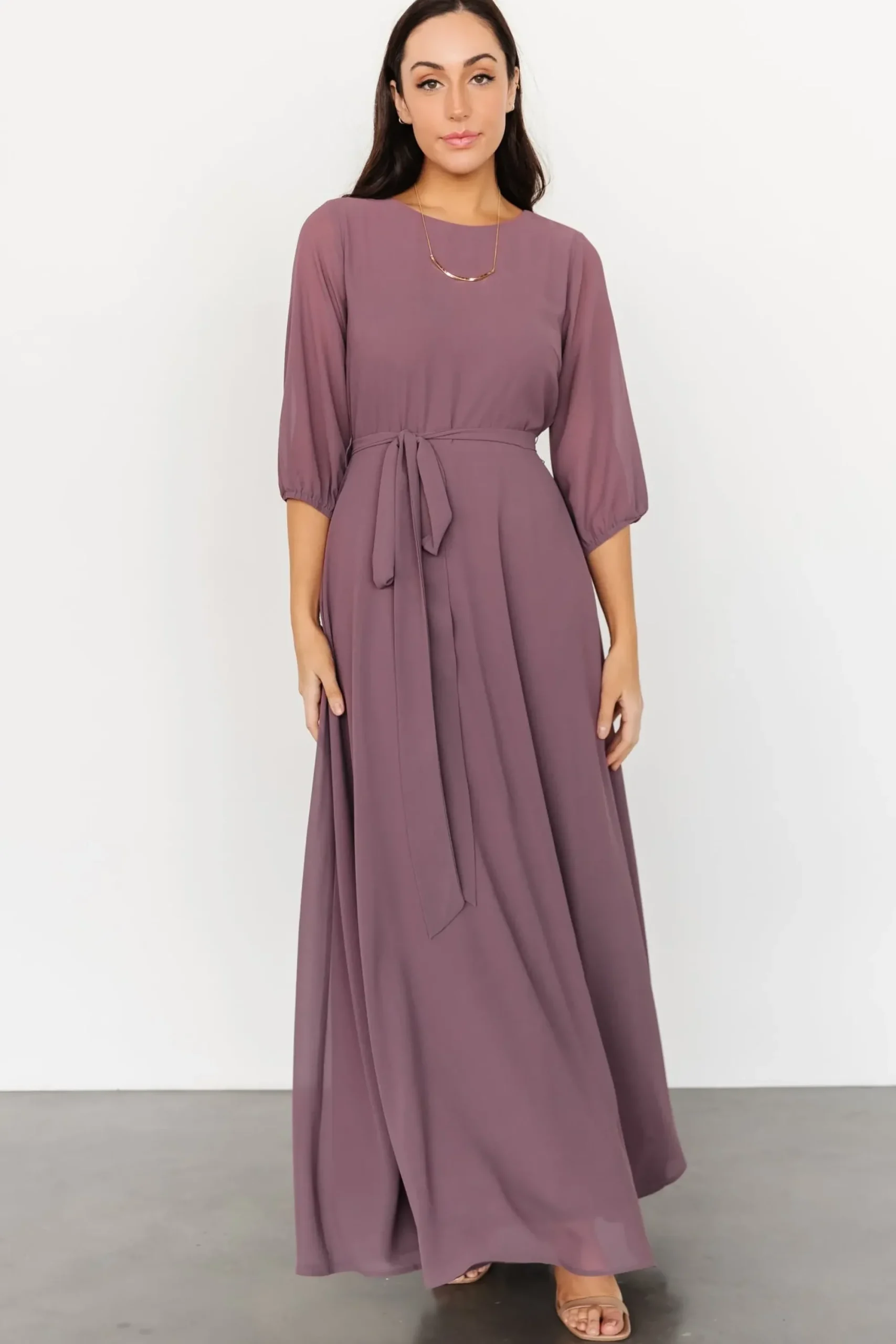 Online Baltic Born Rebecca Maxi Dress | Vintage Plum