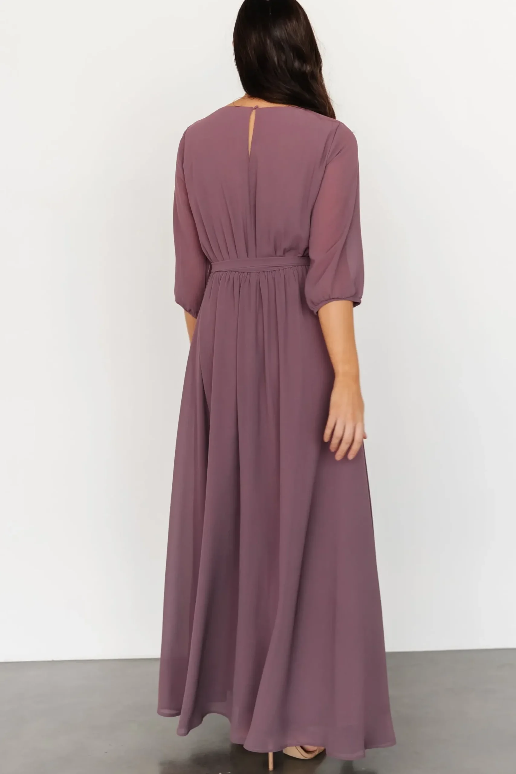 Online Baltic Born Rebecca Maxi Dress | Vintage Plum