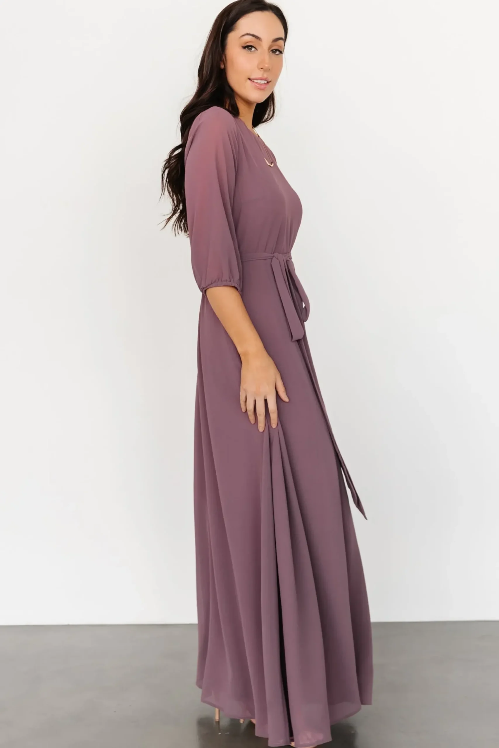 Online Baltic Born Rebecca Maxi Dress | Vintage Plum