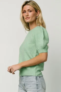 Fashion Baltic Born Remy Sweater Top | Light Sage