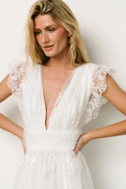 Sale Baltic Born Rhea Tulle Maxi Dress | Off White