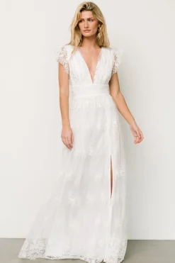Sale Baltic Born Rhea Tulle Maxi Dress | Off White