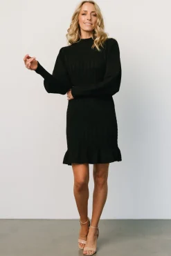 Fashion Baltic Born Rhonda Sweater Dress | Black