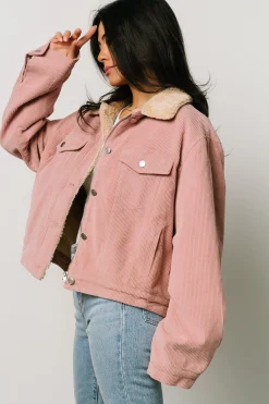 Hot Baltic Born Ridley Corduroy Jacket | Pink