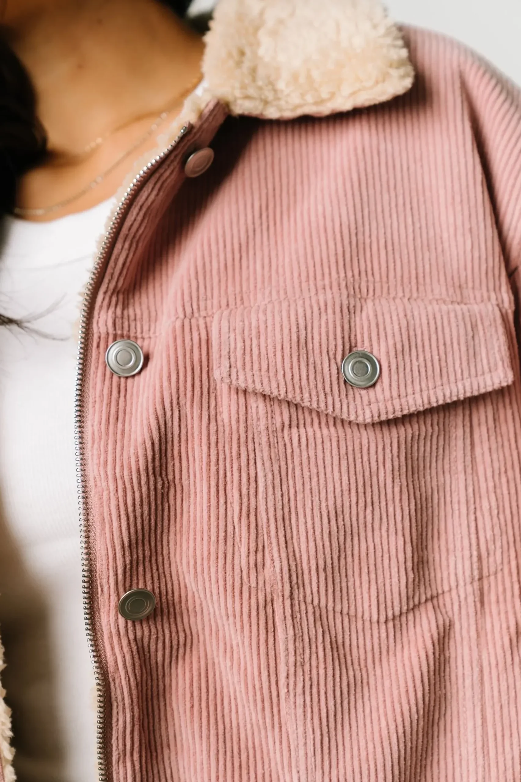 Hot Baltic Born Ridley Corduroy Jacket | Pink