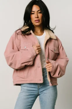 Hot Baltic Born Ridley Corduroy Jacket | Pink