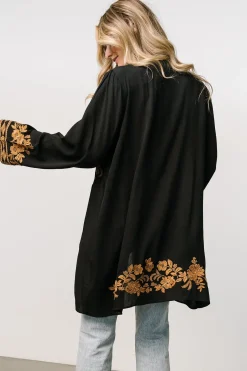 Hot Baltic Born Rigby Kimono | Black + Camel