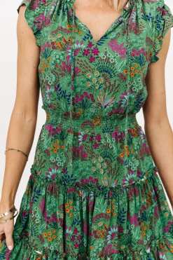 Discount Baltic Born Rio Short Dress | Green Multi