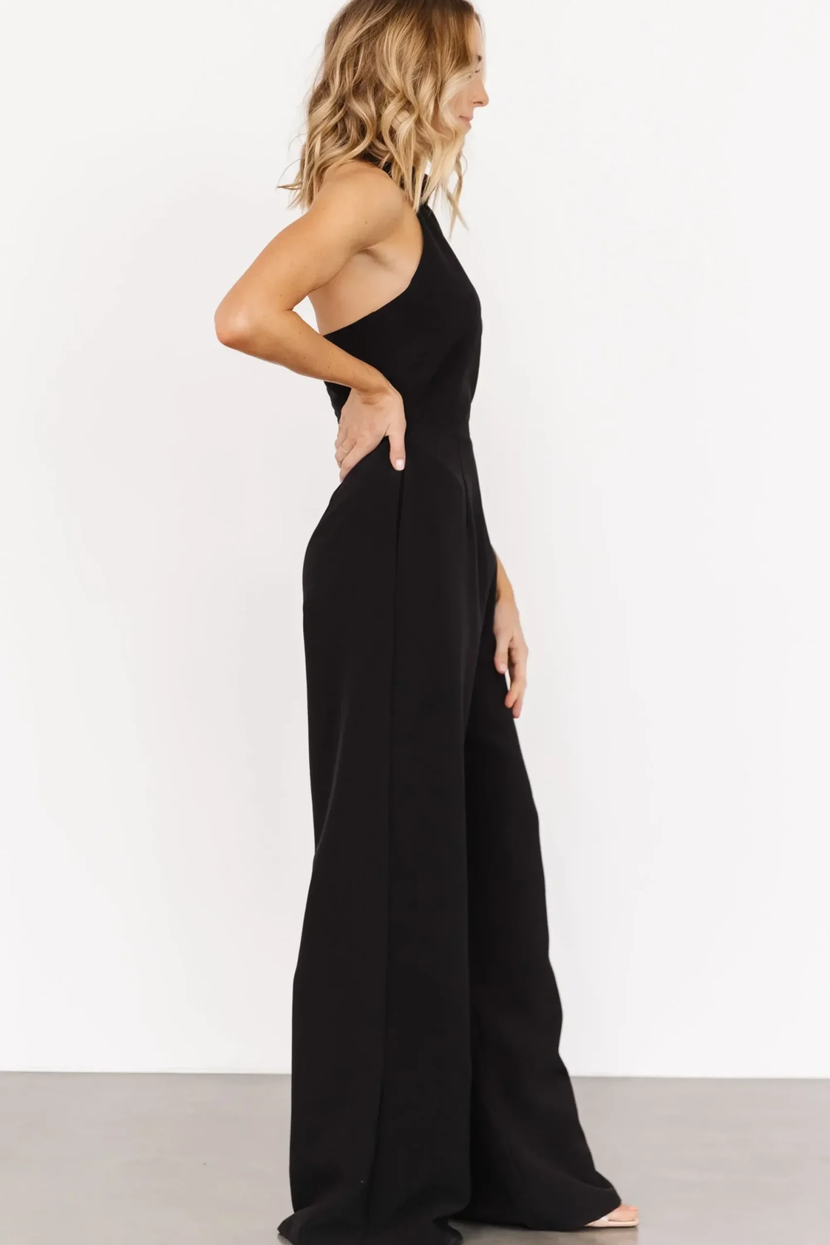 Best Baltic Born Romeo Halter Jumpsuit | Black