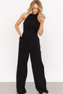 Best Baltic Born Romeo Halter Jumpsuit | Black