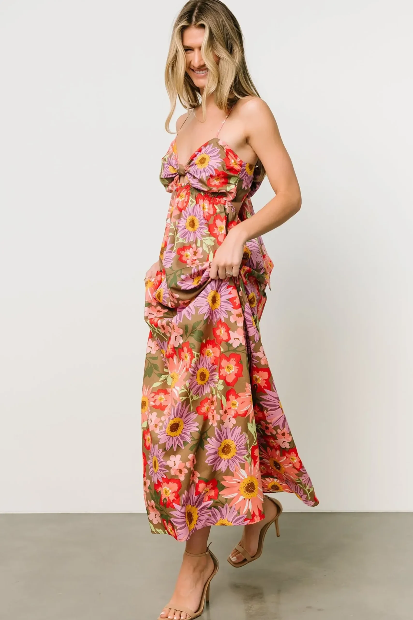Discount Baltic Born Rosalee Maxi Dress | Flower Multi