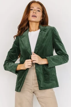 Clearance Baltic Born Royal Corduroy Blazer | Hunter Green