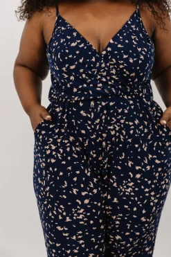 Clearance Baltic Born Sade Jumpsuit | Navy Print