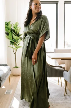 Discount Baltic Born Savannah Print Kimono Maxi | Olive