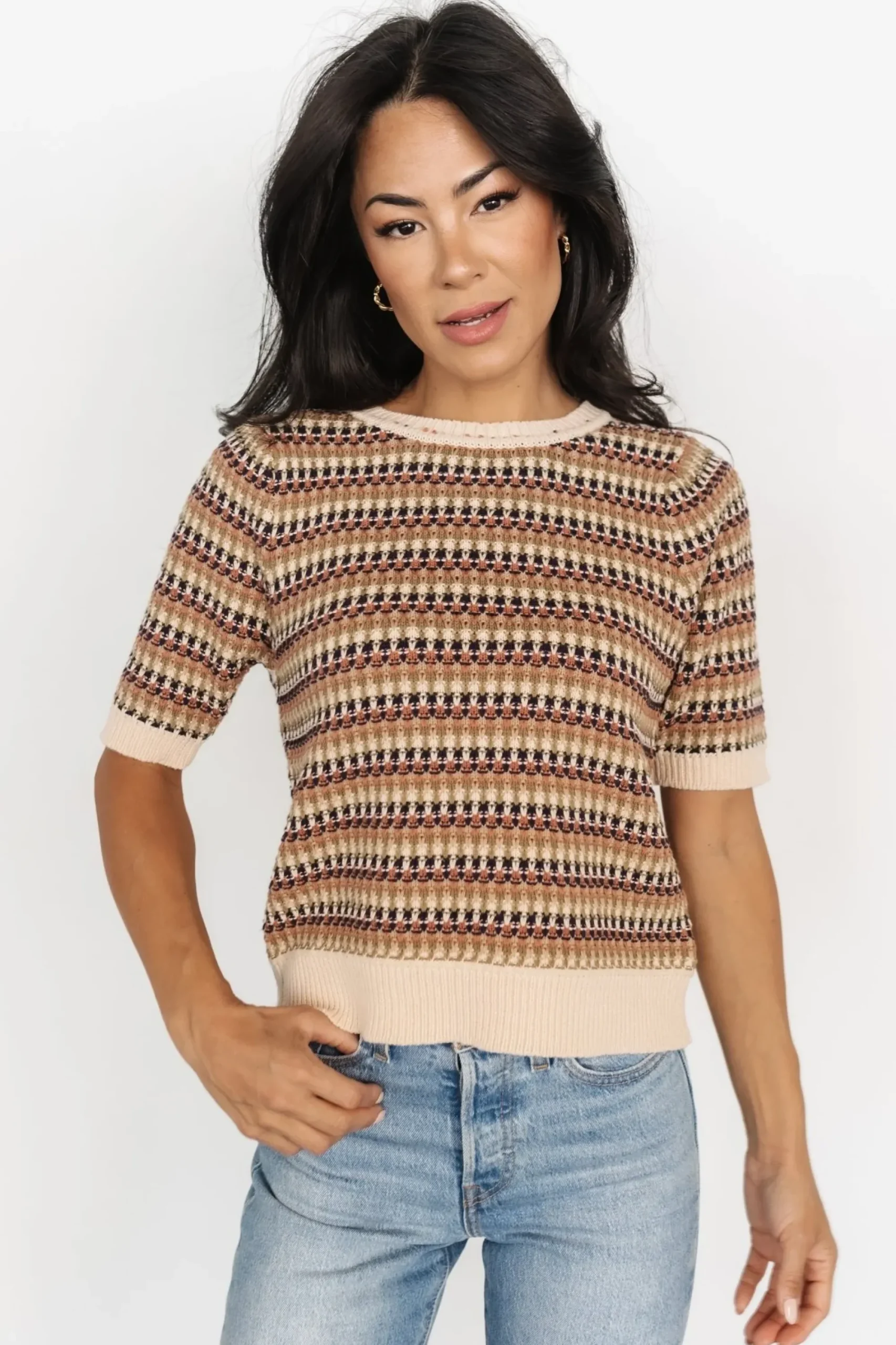 Discount Baltic Born Scout Knit Sweater Top | Multi