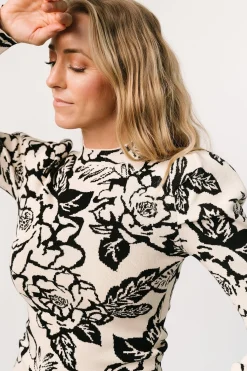 Sale Baltic Born Sebastian Sweater | Black Multi