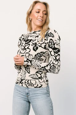 Sale Baltic Born Sebastian Sweater | Black Multi