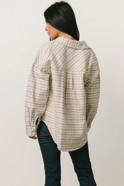 Best Baltic Born Seeley Shacket | Dusty Blue Multi