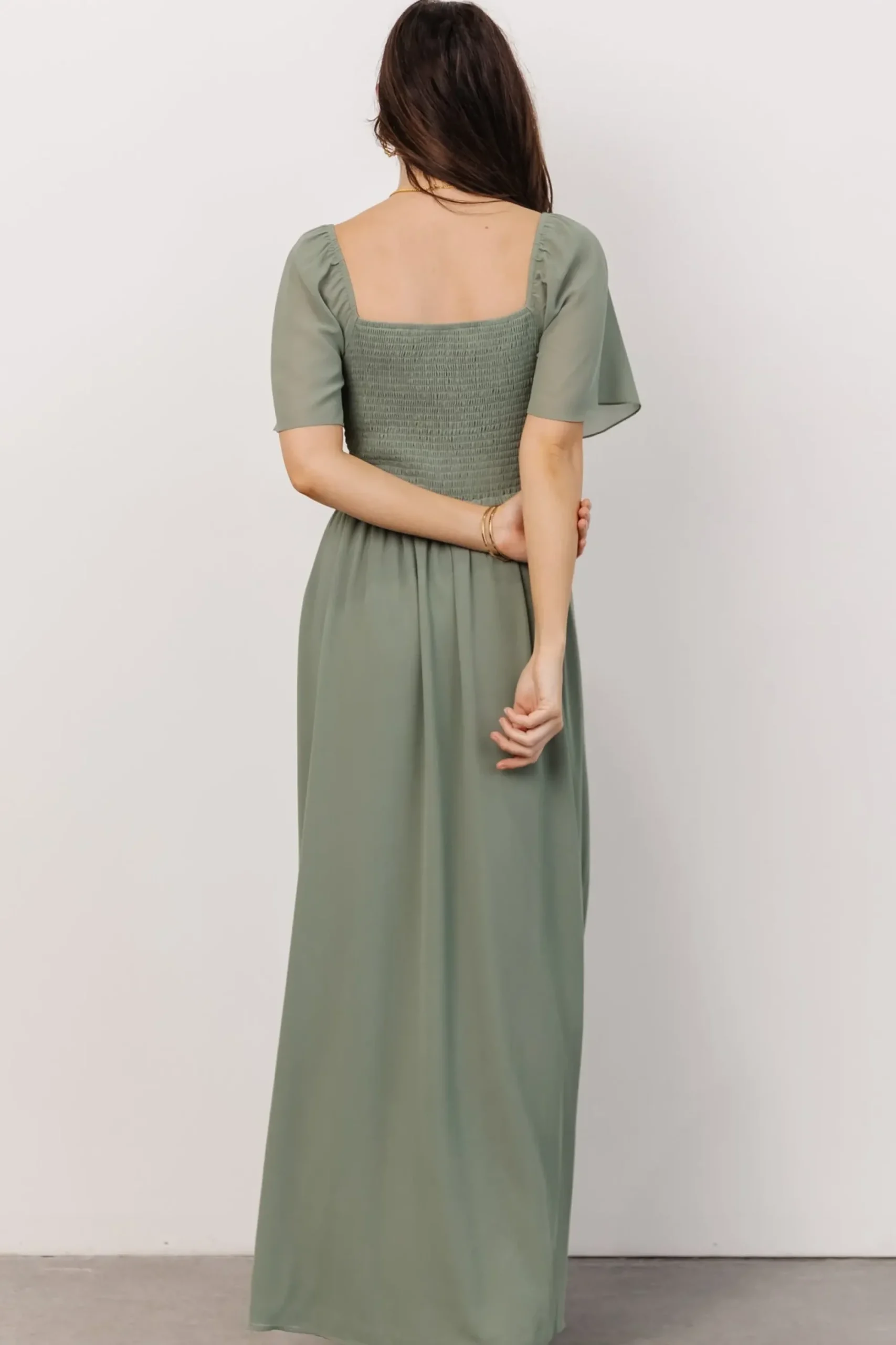 Best Baltic Born Sierra Sweetheart Maxi Dress | Eucalyptus