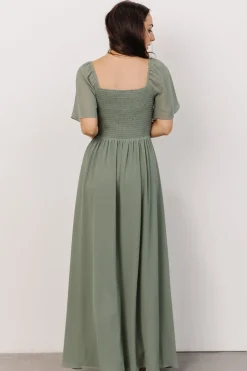 Best Baltic Born Sierra Sweetheart Maxi Dress | Eucalyptus