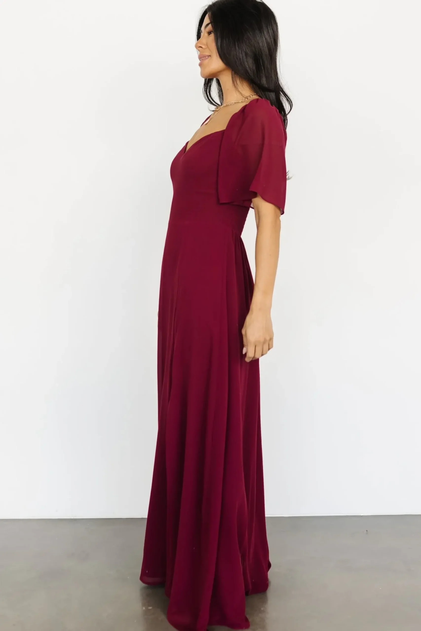 Hot Baltic Born Sierra Sweetheart Maxi Dress | Mulberry