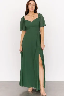 Outlet Baltic Born Sierra Sweetheart Maxi Dress | Evergreen