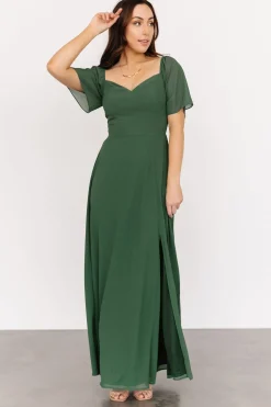 Outlet Baltic Born Sierra Sweetheart Maxi Dress | Evergreen