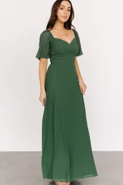 Outlet Baltic Born Sierra Sweetheart Maxi Dress | Evergreen