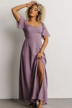 Discount Baltic Born Sierra Sweetheart Maxi Dress | Lilac