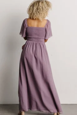 Discount Baltic Born Sierra Sweetheart Maxi Dress | Lilac
