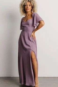 Discount Baltic Born Sierra Sweetheart Maxi Dress | Lilac