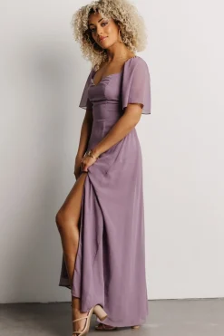 Discount Baltic Born Sierra Sweetheart Maxi Dress | Lilac