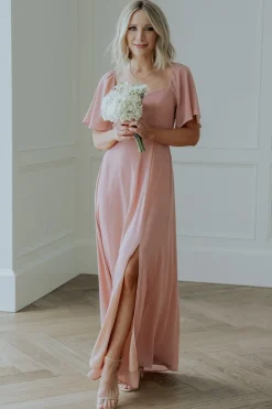 Clearance Baltic Born Sierra Sweetheart Maxi Dress | Blush