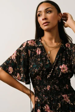 Clearance Baltic Born Spell Boho Midi Dress | Midnight Garden