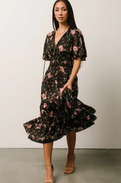 Clearance Baltic Born Spell Boho Midi Dress | Midnight Garden