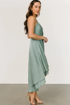 Online Baltic Born Steffi Tulip Wrap Dress | Eucalyptus